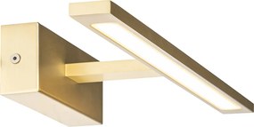 Nástenná lampa mosadz 41,5 cm vrátane LED IP44 - Jerre
