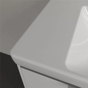 VILLEROY &amp; BOCH Subway 3.0 umývadlo na skrinku s otvorom, bez prepadu, 1000 x 470 mm, biela alpská, s povrchom CeramicPlus, 4A70A2R1