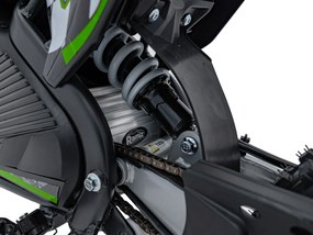 Elektrický detský PIT BIKE s batériovým motorom - zelený