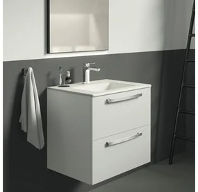 Kúpeľňová skrinka s umývadlom Ideal Standard Eurovit Plus vysoko lesklá biela 56,5x61x45 cm