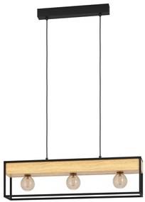 Eglo 900349 - Luster na lanku LIBERTAD 3xE27/40W/230V EG900349