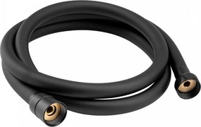 Erga Wemi, 3-funkčná ručná sprcha s hadicou 150 cm, 12,5 × 14 cm, čierna matná, ERG-YKA-BP.WEMI-BLK