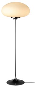 GUBI Stemlite stojaca lampa čierno-chrómová 110 cm