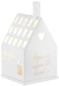 räder Porcelánový svietnik domček Home is
