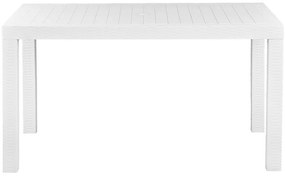 Záhradný stôl Fossil (biela). Vlastná spoľahlivá doprava až k Vám domov. 1035901
