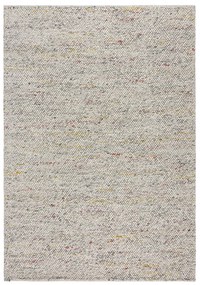 Krémový ručne tkaný koberec s prímesou vlny 160x230 cm Minerals – Flair Rugs