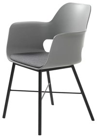 Sivá jedálenská stolička Unique Furniture Wrestler