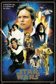 Plagát, Obraz - Star Wars - 40th Anniversary Heroes, (61 x 91.5 cm)