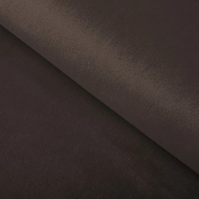 Biante Zamatový prehoz na posteľ Velvet Prémium SVP-016 Tmavo hnedý 140x220 cm