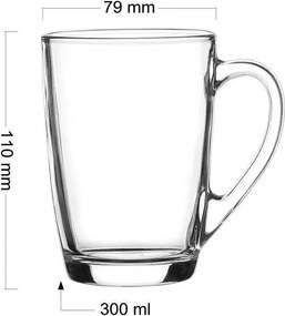 KUSOVKA Glasmark Hrnček ALA 300 ml