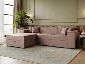 Rohová sedačka Sokoz L Boucle, Strana: ľavá, Poťahy: Coral 45