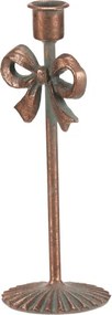 Kovový svietnik 22 cm medený FUP566-M