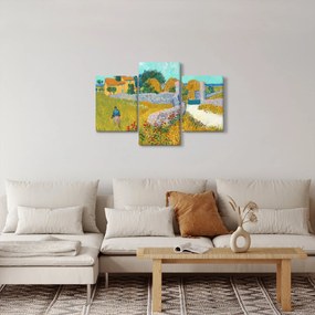 Obraz - Vincent van Gogh, Farmhouse in Provence, reprodukcia (90x60 cm)