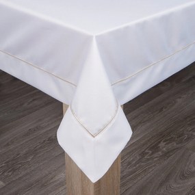 OBRUS MADELE 140X180 CM BIELY