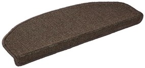 Livarno home Koberčeky na schody Premium, 28 x 65 cm (hnedá)  (100393120)