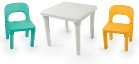 Dolu Detský záhradný set stôl a 2 stoličky