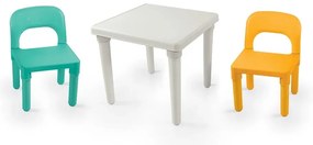 Dolu Detský záhradný set stôl a 2 stoličky