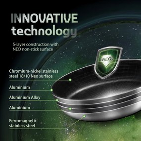 Panvica Ø 20 cm – Orion Expert Neo Multi-Layer Lunasol - 601400