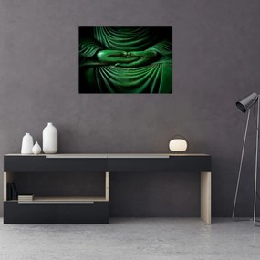 Sklenený obraz - Ruka Budhu (70x50 cm)