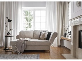 Béžová menčestrová leňoška (pravý roh) Chic Charlotte – Miuform