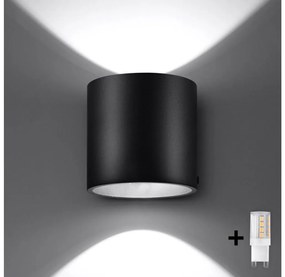 Brilagi Brilagi -  LED Nástenné svietidlo FRIDA 1xG9/4W/230V čierna BG0558