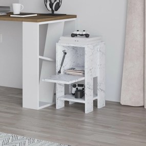 Nočný stolík Ema Carrara Marble