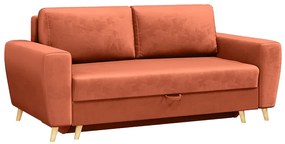 PROXIMA.store - Rozkladacia pohovka MADERA 140x200 DRUH LÁTKY: MAGIC VELVET - 2242
