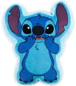Tvarovaný 3D vankúš Lilo & Stitch - motív Stitch - 25 x 30 cm