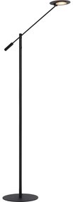 Lucide 19766/09/30 - LED Stmievateľná stojacia lampa ANSELMO LED/9W/230V čierna