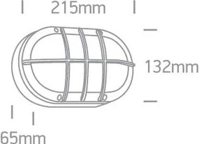 Vonkajšie nástenné svietidlo ONE LIGHT ext. nástenné svietidlo 67442C/B/W