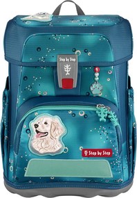 Školská aktovka Step by Step CLOUD, Dog Basty - 5-dielna súprava