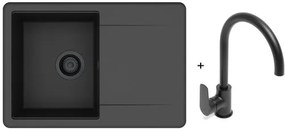 Drez SAT čierna SETSATSINK2, 1 ks