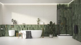 Laveo Desna, štvorcová akrylátová sprchová vanička 90x90x16 cm, biela, LAV-JBD_696K