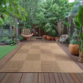Hnedý vnútorný a vonkajší koberec 240x340 cm Timber 1405 – Ayyildiz Carpets