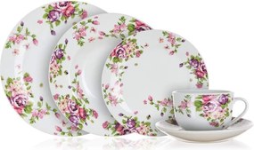 Jedálenský servis  (30 dielov) Beauty, kvetinový vzor