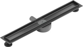 Mexen Flat 360°, telo žľabu 60 cm, brúsený grafit, 1E40060