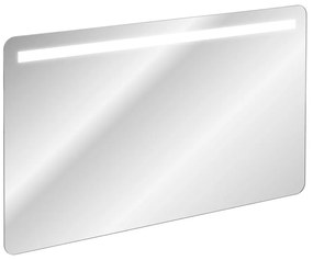 Kúpeľňové zrkadlo s LED osvetlením Bianca 120 cm biele