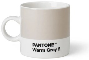 Svetlosivý keramický hrnček na espresso 120 ml Espresso Warm Gray 2 – Pantone
