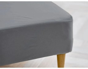 Sivá napínacia plachta z Bio bavlny 180x200 cm Calm – Södahl