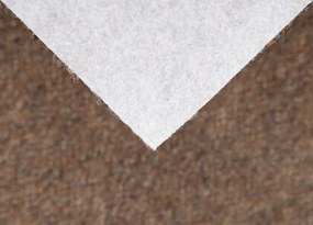 Betap, Metrážny koberec Virtuose 97, na mieru, šíře 4m, hnedá, filc, chodba / predsieň