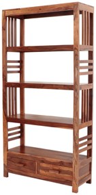 furniture-nabytek.cz - Police masív 90x180x30 z dreva palisander