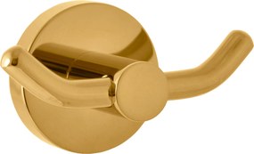 Slezák - RAV Vešiačik dvojitý COLORADO - COA0102ZK, Zlatá kartáčovaná