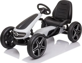 LEAN CARS Gokart Mercedes XMX610 biely