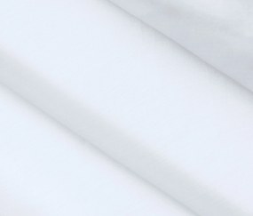 Posteľná bielizeň z perkálu, biela, štandardná veľkosť