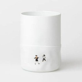 räder Porcelánová váza Snowball Fight