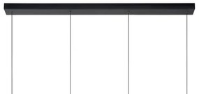 Lucide 74403/04/30 - LED Stmievateľný luster na lanku LORENZ 4xLED/4W/230V čierna