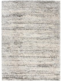 Kusový koberec shaggy Cahil sivý 160x229cm