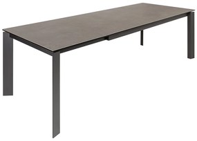 Rozťahovací jedálenský stôl Narissara 180-240 cm antracit