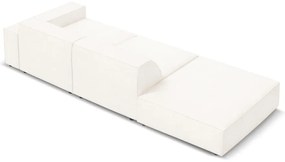 Béžová rohová pohovka z textílie bouclé (ľavý roh) Jodie – Micadoni Home