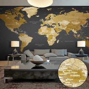 FototapetaXL - Mapa sveta: Farebná geografia III 500x280 + zadarmo lepidlo